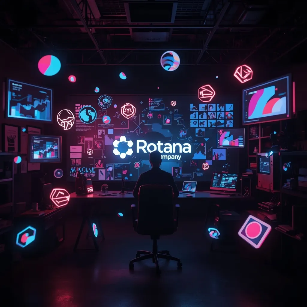 Lucid Realism A creative motion graphics studio scene with ani 2 11zon روتانا کمپانی/rotanacompany