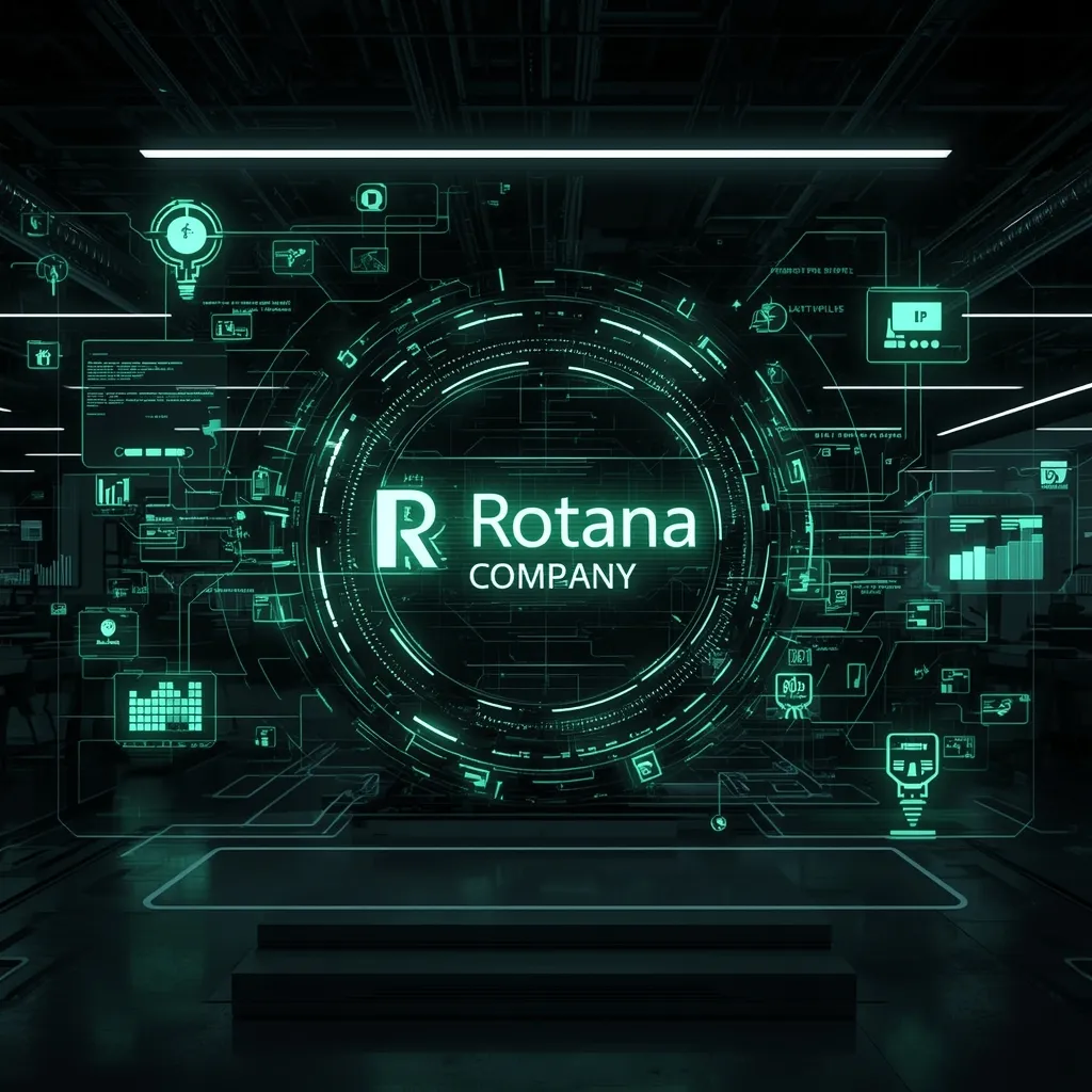 Lucid Realism A futuristic AI concept scene with glowing neura 0 11zon روتانا کمپانی/rotanacompany